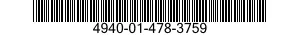 4940-01-478-3759 DEGREASER 4940014783759 014783759