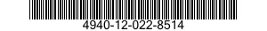 4940-12-022-8514  4940120228514 120228514