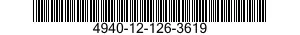 4940-12-126-3619  4940121263619 121263619