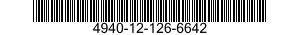 4940-12-126-6642  4940121266642 121266642