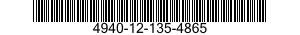 4940-12-135-4865 SHOP EQUIPMENT,UTILITY 4940121354865 121354865