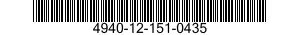 4940-12-151-0435 SHOP EQUIPMENT,OPTICS 4940121510435 121510435