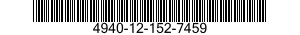 4940-12-152-7459  4940121527459 121527459