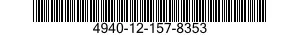 4940-12-157-8353 SHOP EQUIPMENT,UTILITY 4940121578353 121578353