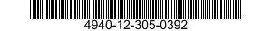 4940-12-305-0392 INSTALLATION KIT,SHOP EQUIPMENT 4940123050392 123050392