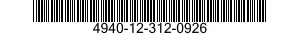 4940-12-312-0926  4940123120926 123120926