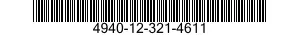4940-12-321-4611 ADAPTER,TEST 4940123214611 123214611