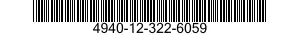 4940-12-322-6059 TEST PROGRAM SET 4940123226059 123226059