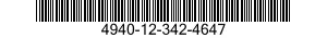 4940-12-342-4647 SHOP EQUIPMENT,UTILITY 4940123424647 123424647