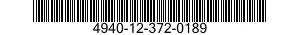 4940-12-372-0189 PRUEFGERAET, DICHTI 4940123720189 123720189