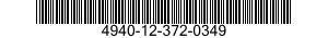 4940-12-372-0349 SHOP EQUIPMENT,CALIBRATION 4940123720349 123720349