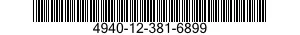 4940-12-381-6899 FILLING AND TESTING 4940123816899 123816899