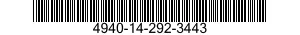 4940-14-292-3443  4940142923443 142923443