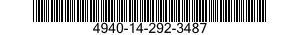 4940-14-292-3487  4940142923487 142923487