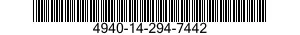 4940-14-294-7442  4940142947442 142947442