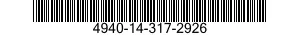 4940-14-317-2926  4940143172926 143172926