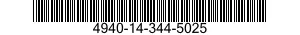 4940-14-344-5025  4940143445025 143445025
