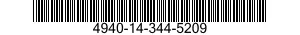 4940-14-344-5209  4940143445209 143445209