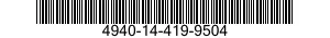 4940-14-419-9504 PROGRAMME TEST 4940144199504 144199504