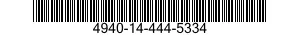 4940-14-444-5334  4940144445334 144445334