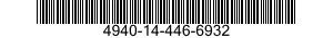4940-14-446-6932 TEST PROGRAM SET 4940144466932 144466932