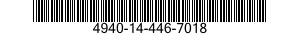 4940-14-446-7018 ADAPTER,TEST 4940144467018 144467018
