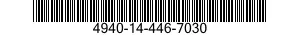 4940-14-446-7030 TEST PROGRAM SET 4940144467030 144467030