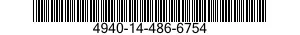 4940-14-486-6754 SHOP EQUIPMENT,CALIBRATION 4940144866754 144866754