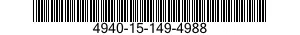 4940-15-149-4988 SHOP EQUIPMENT,CALIBRATION 4940151494988 151494988