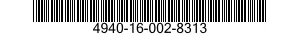 4940-16-002-8313 SHOP EQUIPMENT,UTILITY,TRUCK MOUNTED 4940160028313 160028313