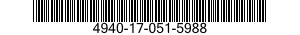 4940-17-051-5988 DRAAITAFEL,SPUITERY 4940170515988 170515988