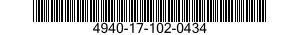 4940-17-102-0434 MAINTENANCE FIXTURE,ROTARY SWITCH 4940171020434 171020434