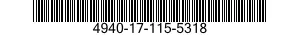 4940-17-115-5318 SPUITBUS, VERF 4940171155318 171155318