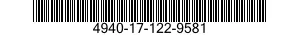 4940-17-122-9581 OMBOUWSET VERFSPUIT 4940171229581 171229581