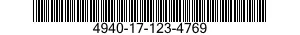 4940-17-123-4769 MODIFICATION KIT,MISCELLANEOUS MAINTENANCE AND REPAIR SHOP EQUIPMENT 4940171234769 171234769