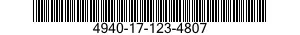 4940-17-123-4807 MODIFICATION KIT,MISCELLANEOUS MAINTENANCE AND REPAIR SHOP EQUIPMENT 4940171234807 171234807