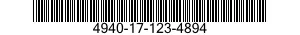 4940-17-123-4894 MODIFICATION KIT,MISCELLANEOUS MAINTENANCE AND REPAIR SHOP EQUIPMENT 4940171234894 171234894