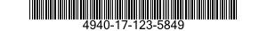 4940-17-123-5849 NOZZLE,HEATER,GUN TYPE,ELECTRICAL 4940171235849 171235849