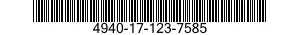 4940-17-123-7585 MODIFICATION KIT,MISCELLANEOUS MAINTENANCE AND REPAIR SHOP EQUIPMENT 4940171237585 171237585