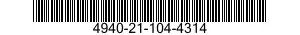 4940-21-104-4314  4940211044314 211044314