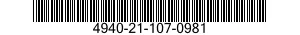 4940-21-107-0981  4940211070981 211070981