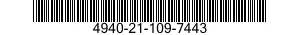 4940-21-109-7443  4940211097443 211097443