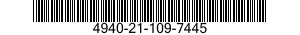 4940-21-109-7445  4940211097445 211097445