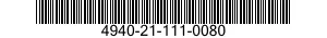 4940-21-111-0080  4940211110080 211110080