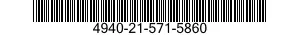 4940-21-571-5860 SCREW ASSEMBLY 4940215715860 215715860