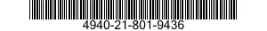 4940-21-801-9436  4940218019436 218019436