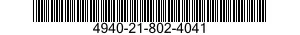 4940-21-802-4041 VALVE,GLOBE 4940218024041 218024041