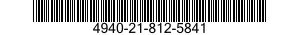 4940-21-812-5841  4940218125841 218125841