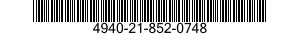4940-21-852-0748  4940218520748 218520748