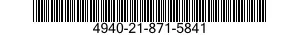 4940-21-871-5841  4940218715841 218715841